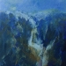 'Moon and frozen crag, Beinn an Dothaidh', Acrylic, 2005, 30 x 30 cm